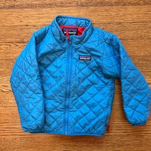 Patagonia Vibrant Blue Quilted Jacket